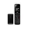 CELLULARE SAIET COMPACT GSM DUAL BAND CON TASTI E CARATTERI GRANDI COLORE NERO